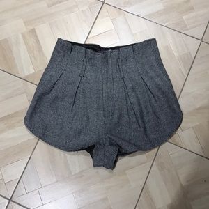 High waisted shorts